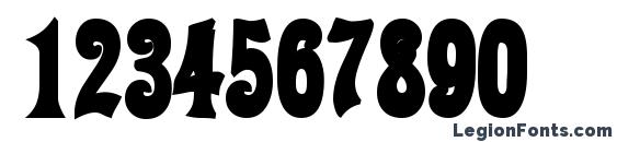 Alibi Font, Number Fonts