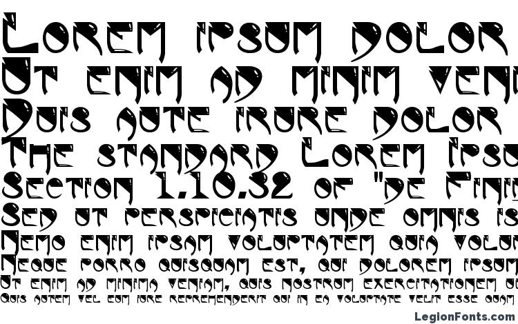 specimens Alien Bold font, sample Alien Bold font, an example of writing Alien Bold font, review Alien Bold font, preview Alien Bold font, Alien Bold font