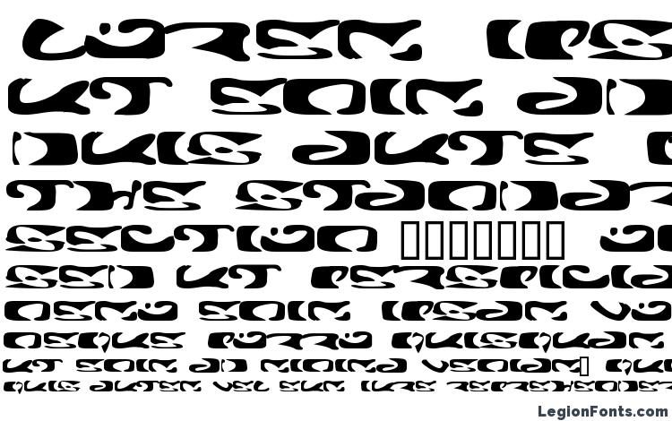 specimens Alien Ghost 2 font, sample Alien Ghost 2 font, an example of writing Alien Ghost 2 font, review Alien Ghost 2 font, preview Alien Ghost 2 font, Alien Ghost 2 font