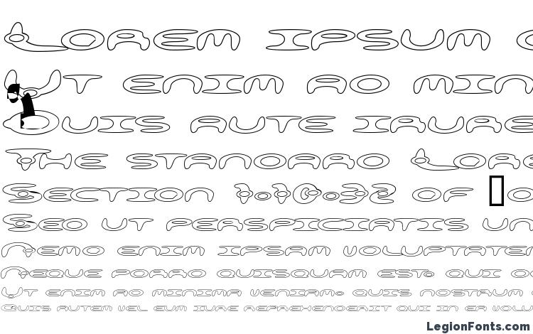 specimens Alienation outline font, sample Alienation outline font, an example of writing Alienation outline font, review Alienation outline font, preview Alienation outline font, Alienation outline font