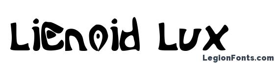 Alienoid Flux font, free Alienoid Flux font, preview Alienoid Flux font