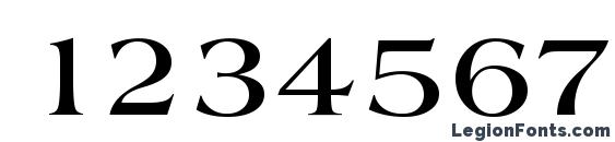 Almeria Bold Font, Number Fonts