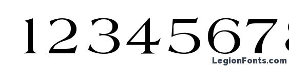 Almeria Regular Font, Number Fonts