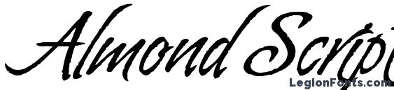 Almond Script Alt font, free Almond Script Alt font, preview Almond Script Alt font