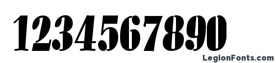 Aloe Normal Font, Number Fonts