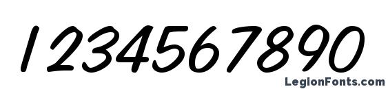 Alperton Regular DB Font, Number Fonts