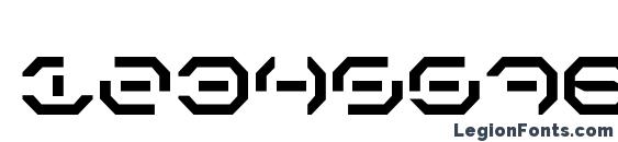 Alpha Sentry Font, Number Fonts