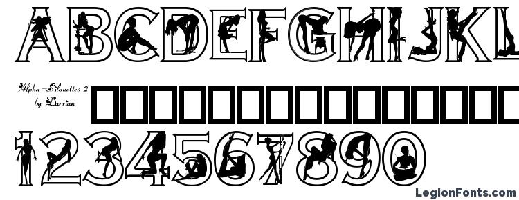 glyphs Alpha Silouettes 2 font, сharacters Alpha Silouettes 2 font, symbols Alpha Silouettes 2 font, character map Alpha Silouettes 2 font, preview Alpha Silouettes 2 font, abc Alpha Silouettes 2 font, Alpha Silouettes 2 font