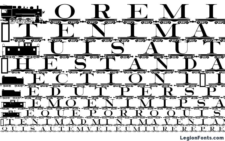 specimens alphabettrain font, sample alphabettrain font, an example of writing alphabettrain font, review alphabettrain font, preview alphabettrain font, alphabettrain font