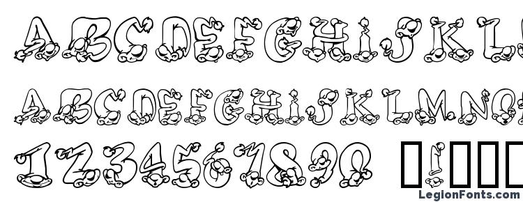 glyphs AlphaElfin font, сharacters AlphaElfin font, symbols AlphaElfin font, character map AlphaElfin font, preview AlphaElfin font, abc AlphaElfin font, AlphaElfin font