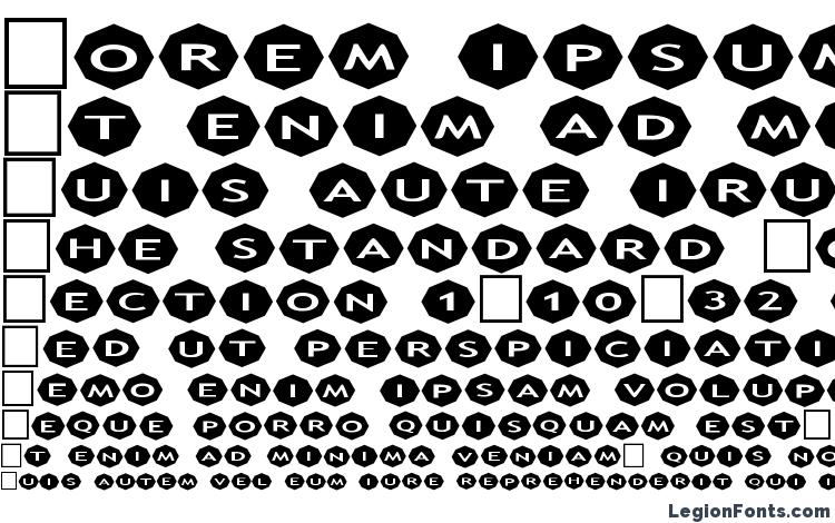 specimens AlphaShapes octagons 3 font, sample AlphaShapes octagons 3 font, an example of writing AlphaShapes octagons 3 font, review AlphaShapes octagons 3 font, preview AlphaShapes octagons 3 font, AlphaShapes octagons 3 font