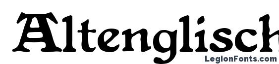 Altenglisch MF font, free Altenglisch MF font, preview Altenglisch MF font