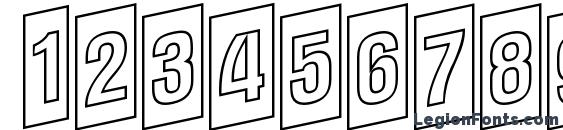 Alter 15 Font, Number Fonts