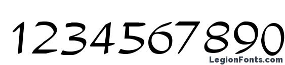 Alvina Font, Number Fonts