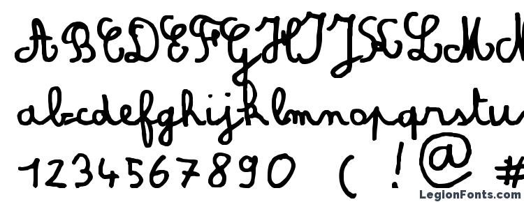 glyphs Amandine font, сharacters Amandine font, symbols Amandine font, character map Amandine font, preview Amandine font, abc Amandine font, Amandine font