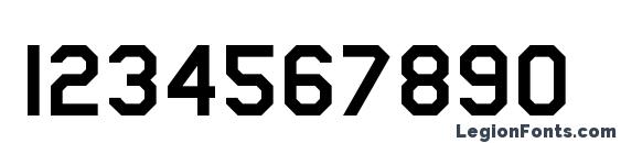 AmarilloUSAF Font, Number Fonts