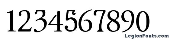 Amazónica Font, Number Fonts
