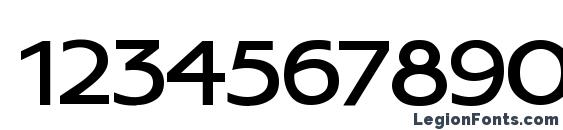 Ambassad Font, Number Fonts