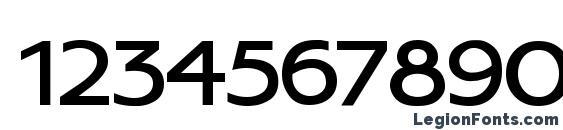 Ambassador Font, Number Fonts