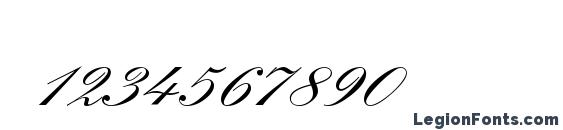 Amber Font, Number Fonts