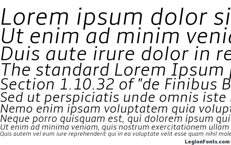 specimens Amble Light Italic font, sample Amble Light Italic font, an example of writing Amble Light Italic font, review Amble Light Italic font, preview Amble Light Italic font, Amble Light Italic font