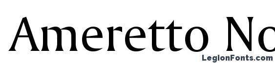 Ameretto Normal font, free Ameretto Normal font, preview Ameretto Normal font