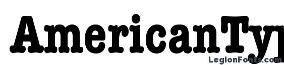 AmericanTypewriterStd BdCnd Font