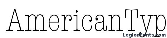 AmericanTypewriterStd LtCnd font, free AmericanTypewriterStd LtCnd font, preview AmericanTypewriterStd LtCnd font