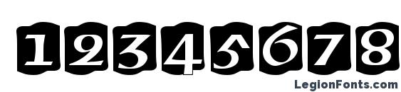 AmericanUncIniD Font, Number Fonts