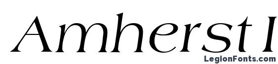 Amherst Italic Font