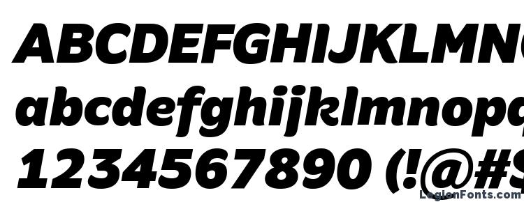 glyphs Amino Black Italic font, сharacters Amino Black Italic font, symbols Amino Black Italic font, character map Amino Black Italic font, preview Amino Black Italic font, abc Amino Black Italic font, Amino Black Italic font