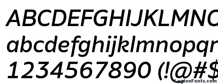 glyphs Amino Medium Italic font, сharacters Amino Medium Italic font, symbols Amino Medium Italic font, character map Amino Medium Italic font, preview Amino Medium Italic font, abc Amino Medium Italic font, Amino Medium Italic font