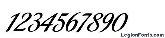 Amorinda Font, Number Fonts