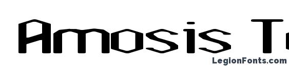 Amosis Technik Font