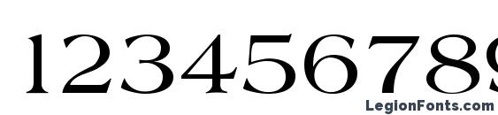 Amphion Regular Font, Number Fonts