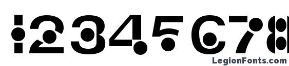 An creon Font, Number Fonts