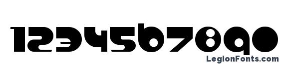 Anabolic spheroid Font, Number Fonts