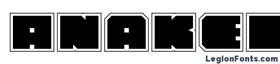 Anakefka Academy Font