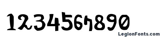 Ananda Font, Number Fonts