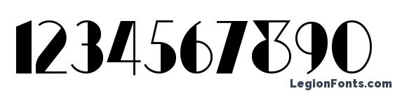 Anchsn Font, Number Fonts