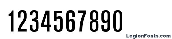 Ancona Cd Regular Font, Number Fonts