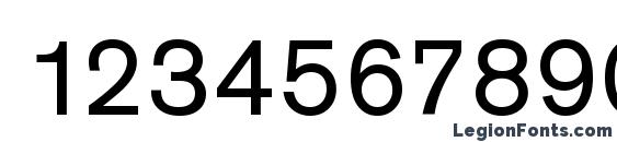 Ancona Regular Font, Number Fonts