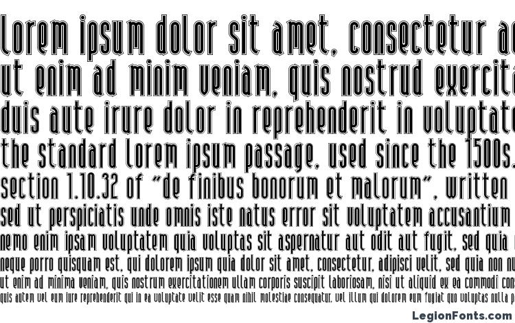 specimens Andiron Outline NF font, sample Andiron Outline NF font, an example of writing Andiron Outline NF font, review Andiron Outline NF font, preview Andiron Outline NF font, Andiron Outline NF font