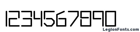 Andromeda Font, Number Fonts
