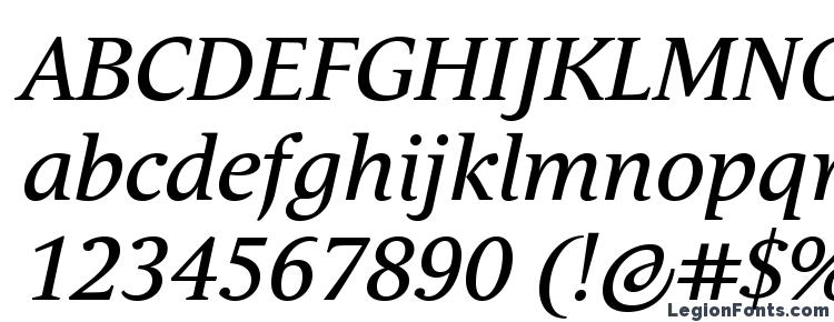 глифы шрифта Andulka Text Pro Italic, символы шрифта Andulka Text Pro Italic, символьная карта шрифта Andulka Text Pro Italic, предварительный просмотр шрифта Andulka Text Pro Italic, алфавит шрифта Andulka Text Pro Italic, шрифт Andulka Text Pro Italic
