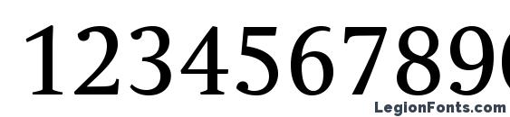 Andulka Text Pro Font, Number Fonts