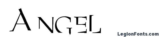 Angel font, free Angel font, preview Angel font