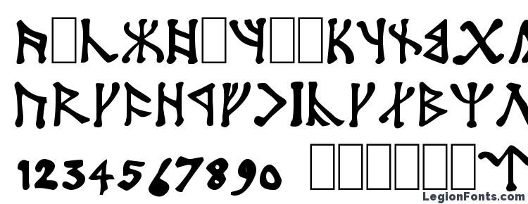 glyphs Angerthas font, сharacters Angerthas font, symbols Angerthas font, character map Angerthas font, preview Angerthas font, abc Angerthas font, Angerthas font