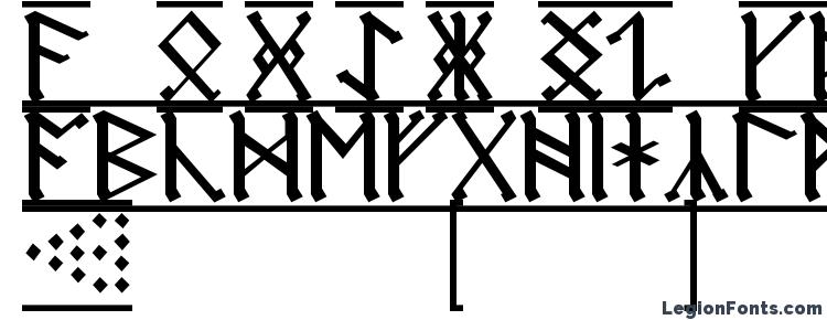 глифы шрифта AngloSaxon Runes 1, символы шрифта AngloSaxon Runes 1, символьная карта шрифта AngloSaxon Runes 1, предварительный просмотр шрифта AngloSaxon Runes 1, алфавит шрифта AngloSaxon Runes 1, шрифт AngloSaxon Runes 1