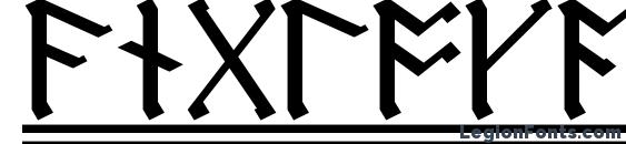 Шрифт AngloSaxon Runes 2